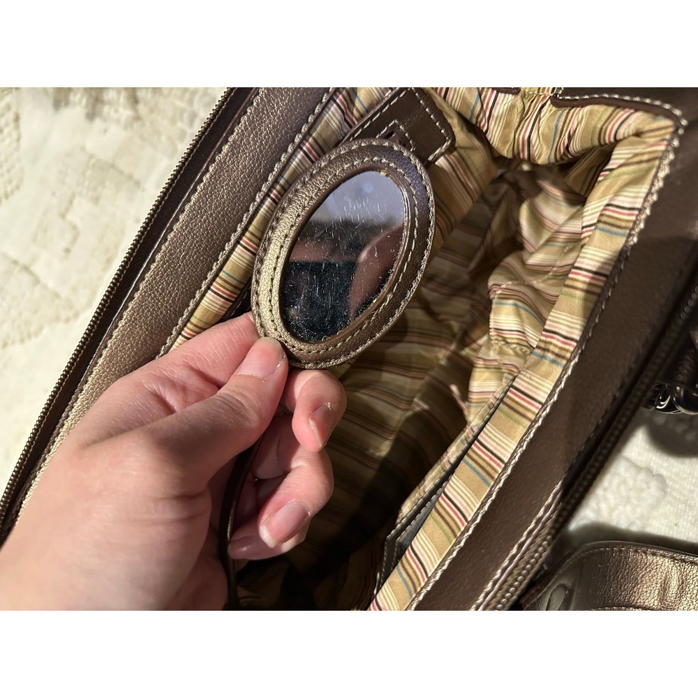 Y2K Nine Weat Herringbone Purse - Picture 8 of 10